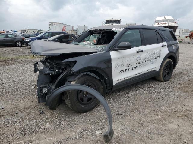 1FM5K8AC2NGA43062 - 2022 FORD EXPLORER POLICE INTERCEPTOR 黑色 照片 1
