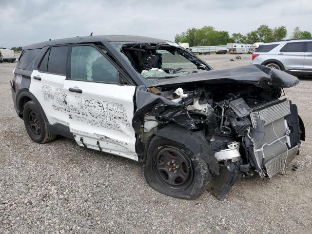 1FM5K8AC2NGA43062 - 2022 FORD EXPLORER POLICE INTERCEPTOR 黑色 照片 4