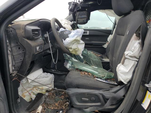 1FM5K8AC2NGA43062 - 2022 FORD EXPLORER POLICE INTERCEPTOR 黑色 照片 7