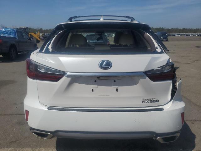 2T2BZMCA9KC174079 - 2019 LEXUS RX 350 BASE Білий фото 6