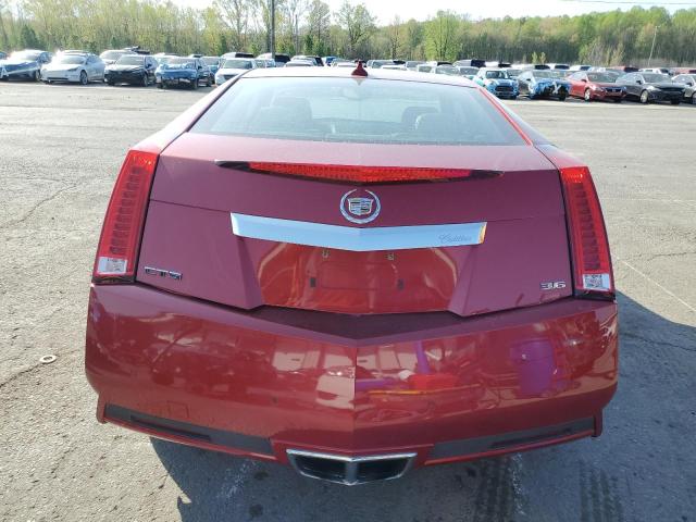 1G6DJ1ED1B0150205 - 2011 CADILLAC CTS PERFORMANCE COLLECTION Rojo foto 6