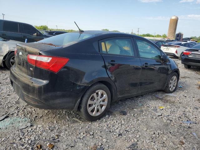 KNADM4A3XD6236564 - 2013 KIA RIO LX BLACK photo 3