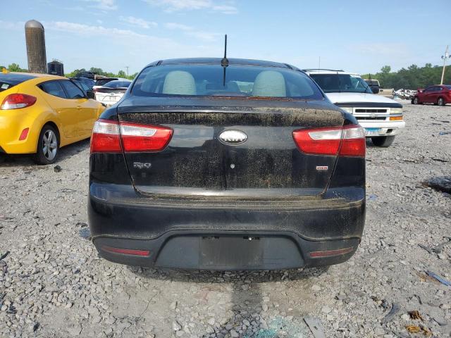 KNADM4A3XD6236564 - 2013 KIA RIO LX BLACK photo 6