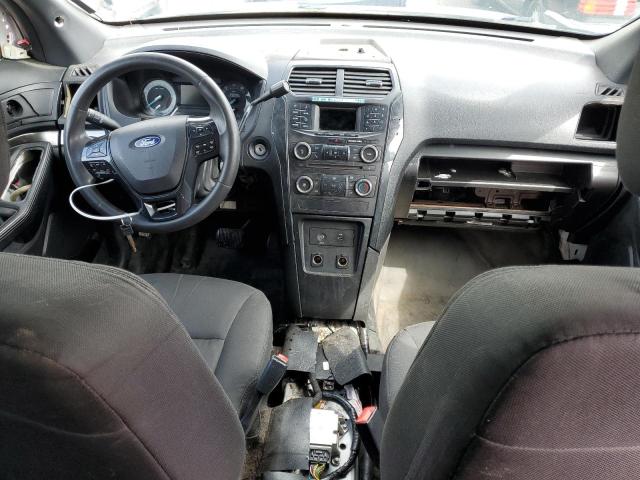 1FM5K8AR1JGB19224 - 2018 FORD EXPLORER POLICE INTERCEPTOR أبيض صورة 8