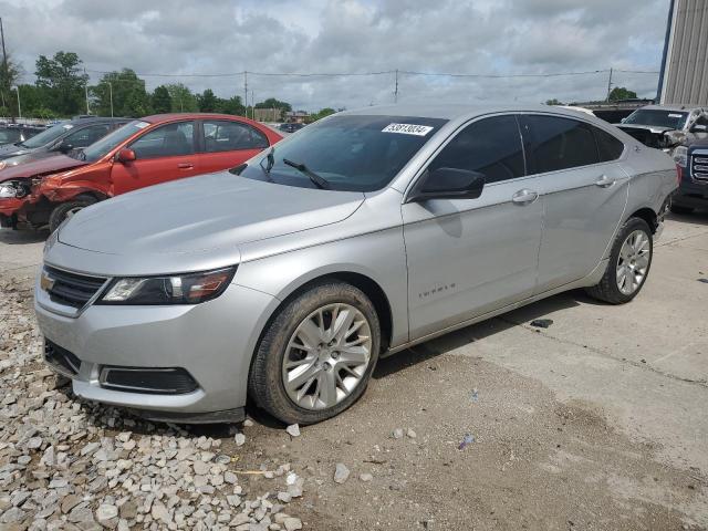 2G11Z5SA9G9199880 - 2016 CHEVROLET IMPALA LS SILVER photo 1