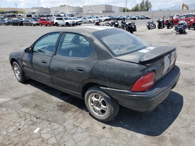 1B3ES47YXXD124462 - 1999 DODGE NEON HIGHLINE BLACK photo 2