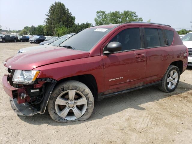 1C4NJDEB0CD525142 - 2012 JEEP COMPASS LATITUDE RED photo 1