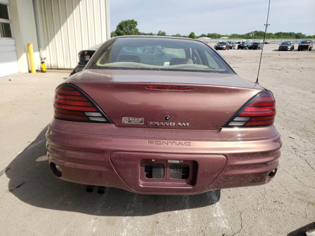 1G2NE52T7XM928164 - 1999 PONTIAC GRAND AM SE BURGUNDY photo 6