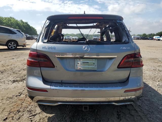 4JGDA5HB8EA351513 - 2014 MERCEDES-BENZ ML 350 4MATIC BURN photo 6
