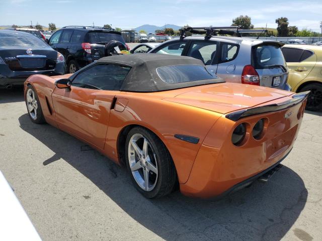 1G1YY36W385109441 - 2008 CHEVROLET CORVETTE ORANGE photo 2