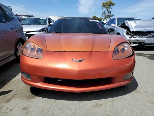 1G1YY36W385109441 - 2008 CHEVROLET CORVETTE ORANGE photo 5