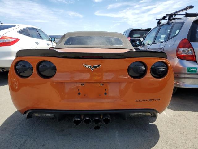 1G1YY36W385109441 - 2008 CHEVROLET CORVETTE ORANGE photo 6