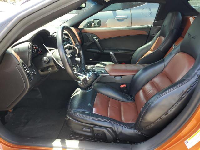 1G1YY36W385109441 - 2008 CHEVROLET CORVETTE ORANGE photo 7