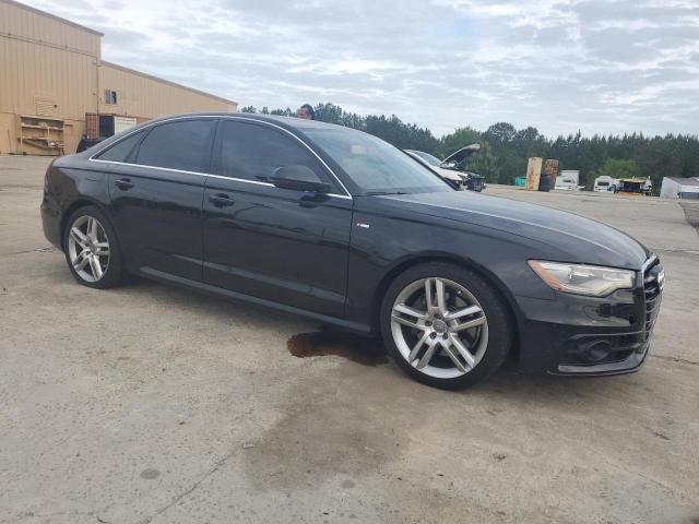 WAUHMAFC2EN154683 - 2014 AUDI A6 PRESTIGE შავი ფოტო 4