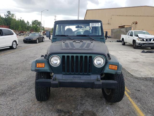 1J4FA49S2YP753545 - 2000 JEEP WRANGLER / SPORT GREEN photo 5