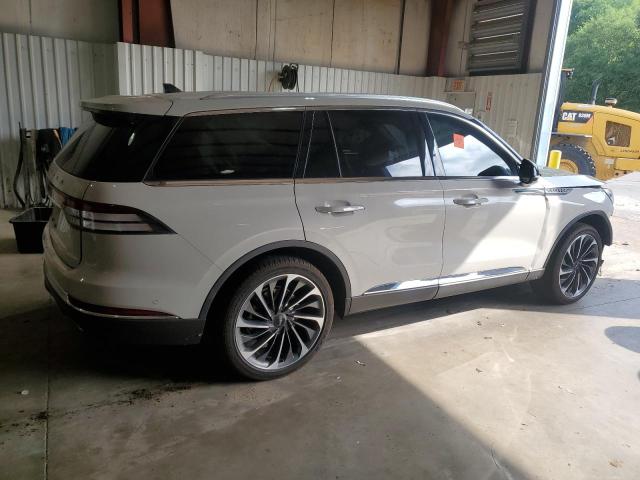 5LM5J7XC9MGL13856 - 2021 LINCOLN AVIATOR RESERVE Weiß Foto 3