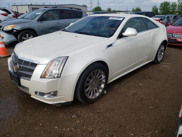 1G6DL1ED5B0120702 - 2011 CADILLAC CTS PERFORMANCE COLLECTION WHITE photo 1