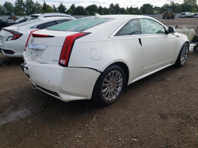1G6DL1ED5B0120702 - 2011 CADILLAC CTS PERFORMANCE COLLECTION WHITE photo 3