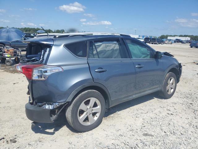 2T3WFREV5EW073370 - 2014 TOYOTA RAV4 XLE BLUE photo 3