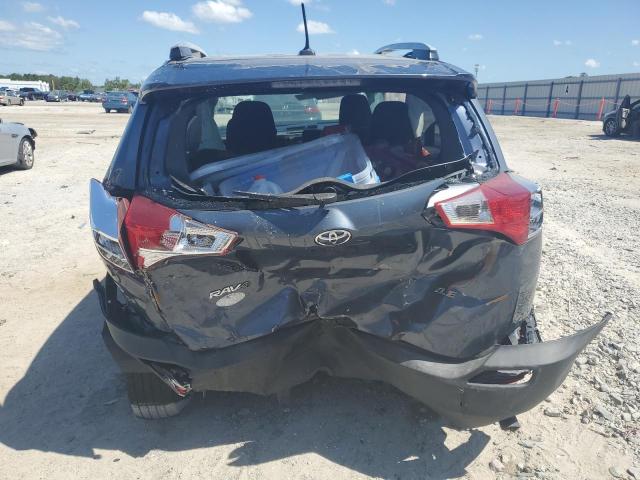 2T3WFREV5EW073370 - 2014 TOYOTA RAV4 XLE BLUE photo 6