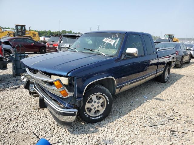 2GCEC19K6P1154640 - 1993 CHEVROLET GMT-400 C1500 BLUE photo 1