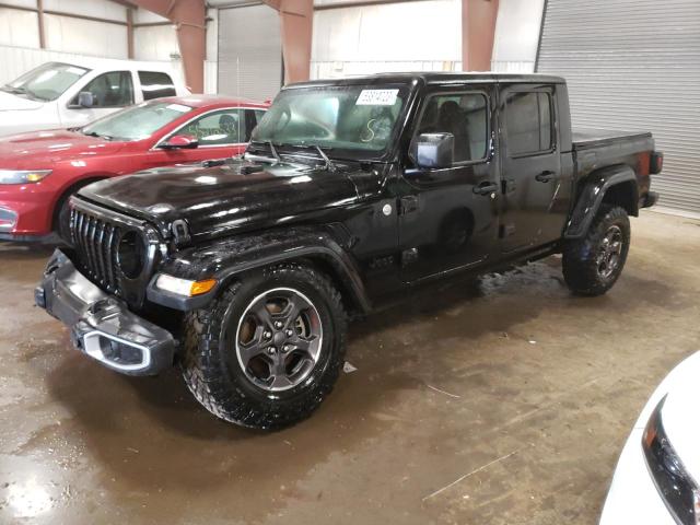 1C6JJTAGXML508535 - 2021 JEEP GLADIATOR SPORT BLACK photo 1