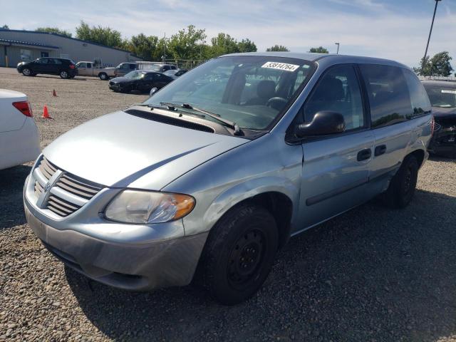 1D4GP25B26B682220 - 2006 DODGE CARAVAN SE BLUE photo 1