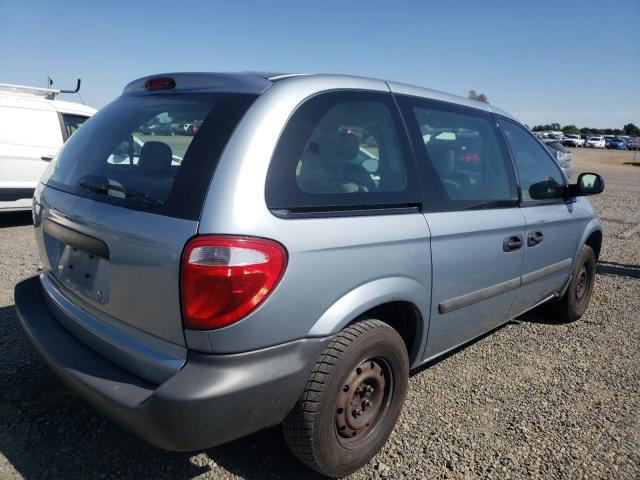 1D4GP25B26B682220 - 2006 DODGE CARAVAN SE BLUE photo 3