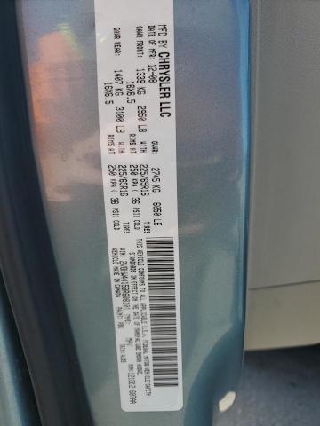 2V8HW44159R608101 - 2009 VOLKSWAGEN ROUTAN S BLUE photo 14