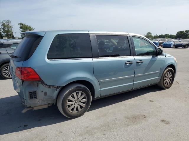 2V8HW44159R608101 - 2009 VOLKSWAGEN ROUTAN S BLUE photo 3