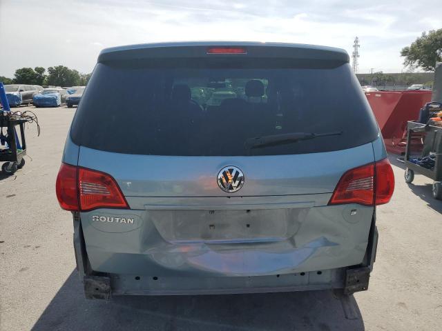 2V8HW44159R608101 - 2009 VOLKSWAGEN ROUTAN S BLUE photo 6
