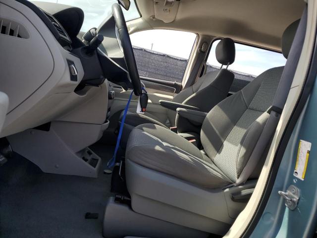 2V8HW44159R608101 - 2009 VOLKSWAGEN ROUTAN S BLUE photo 7