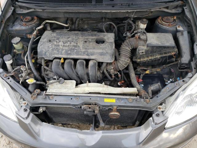 2T1KR32E37C672045 - 2007 TOYOTA COROLLA MA XR CHARCOAL photo 11