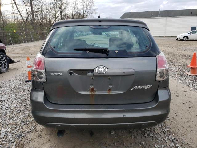 2T1KR32E37C672045 - 2007 TOYOTA COROLLA MA XR CHARCOAL photo 6