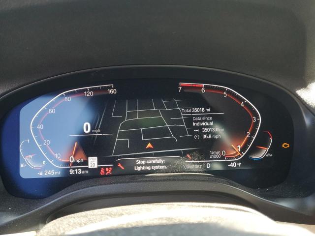 5UX33DT04N9K26535 - 2022 BMW X4 XDRIVE30I BLACK photo 9