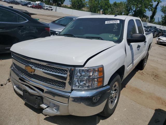 3GCPCREAXCG274396 - 2012 CHEVROLET SILVERADO C1500  LS WHITE photo 1