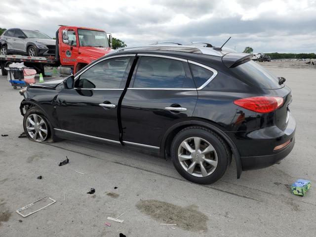 JNKAJ09E28M306457 - 2008 INFINITI EX35 BASE Սև լուսանկար 2