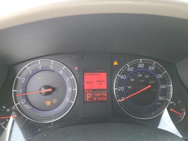 JNKAJ09E28M306457 - 2008 INFINITI EX35 BASE Սև լուսանկար 9