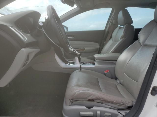 19UUB2F56FA021630 - 2015 ACURA TLX TECH WHITE photo 7