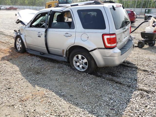 1FMCU0EG3AKC72731 - 2010 FORD ESCAPE LIMITED SILVER photo 2