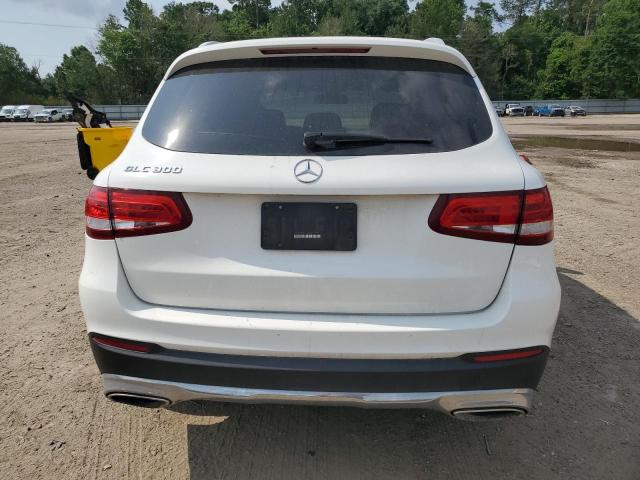 WDC0G4JB7HF133070 - 2017 MERCEDES-BENZ GLC 300 WHITE photo 6