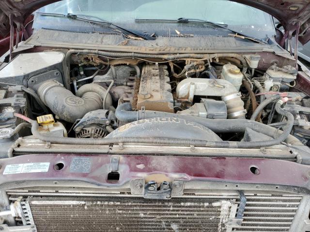 3B7KF23CX2M284956 - 2002 DODGE RAM 2500 MAROON photo 7