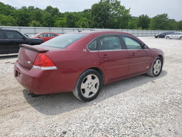 2G1WD58C189261612 - 2008 CHEVROLET IMPALA SUPER SPORT BURGUNDY photo 3