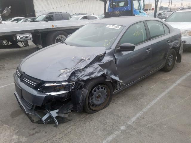 3VW2K7AJ3CM394269 - 2012 VOLKSWAGEN JETTA BASE Boz foto 2