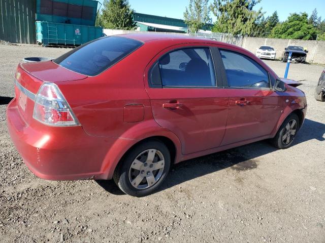 KL1TD56668B041878 - 2008 CHEVROLET AVEO BASE Qırmızı foto 3