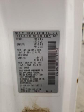 3N63M0ZNXHK719712 - 2017 CHEVROLET CITY EXPRE LT 白色 照片 13