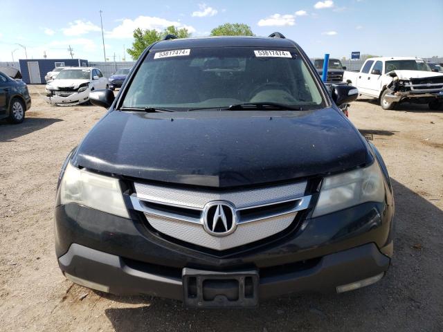 2HNYD28278H519363 - 2008 ACURA MDX BLACK photo 5