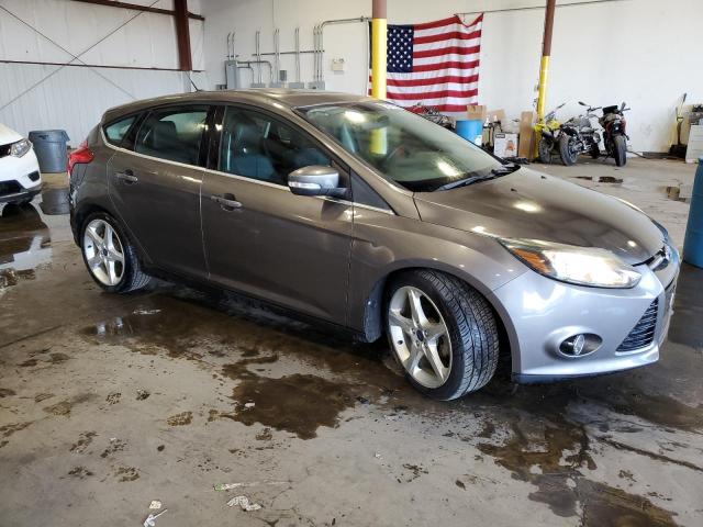 1FADP3N29DL383360 - 2013 FORD FOCUS TITANIUM GRAY photo 4