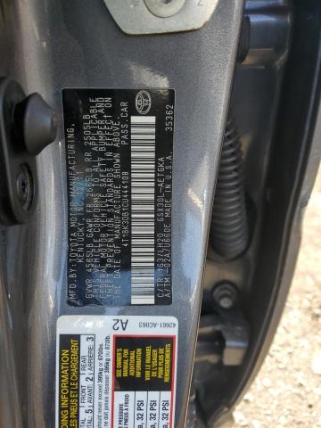 4T1BK3DB1CU444108 - 2012 TOYOTA AVALON BASE CHARCOAL photo 12