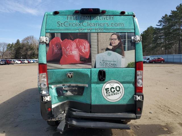 3C6LRVDG2ME570044 - 2021 RAM PROMASTER 2500 HIGH თეთრი ფოტო 6